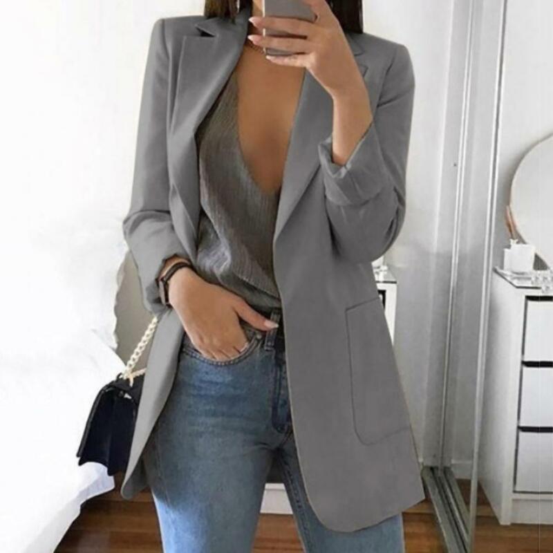 Europese En Amerikaanse Dames Blazer Mode Casual Pak Slim Fit Vest Oversized Dames Pak Jas 2023 Dames Jas Blazer