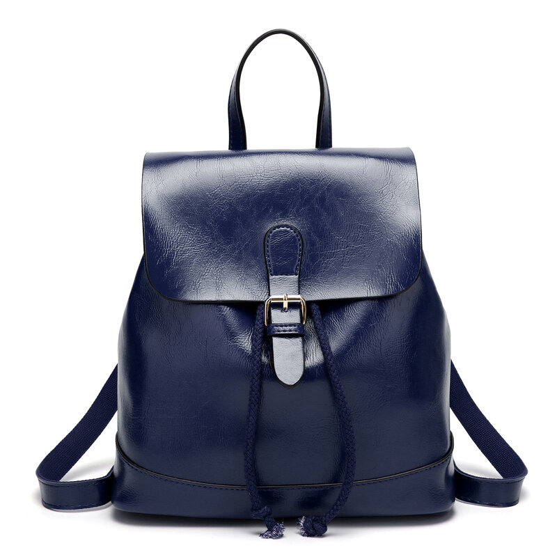 2021 fashion backpack women's fashion bag Pu backpack simple travel bag