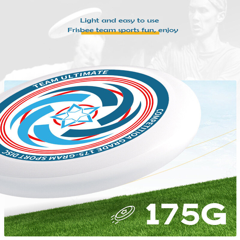 Ultimate Flying Plastic Handle Plates, Adult Flying Disc, 11 ", 27,5 cm, 175g