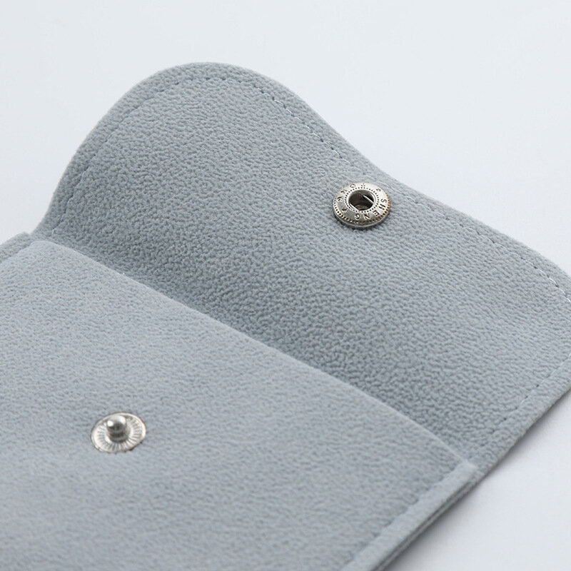 5 pezzi gioielli sacchetto di velluto sacchetto di imballaggio spesso morbido velluto braccialetto collana orecchini anelli bottone di immagazzinaggio sacchetto di velluto personalizza