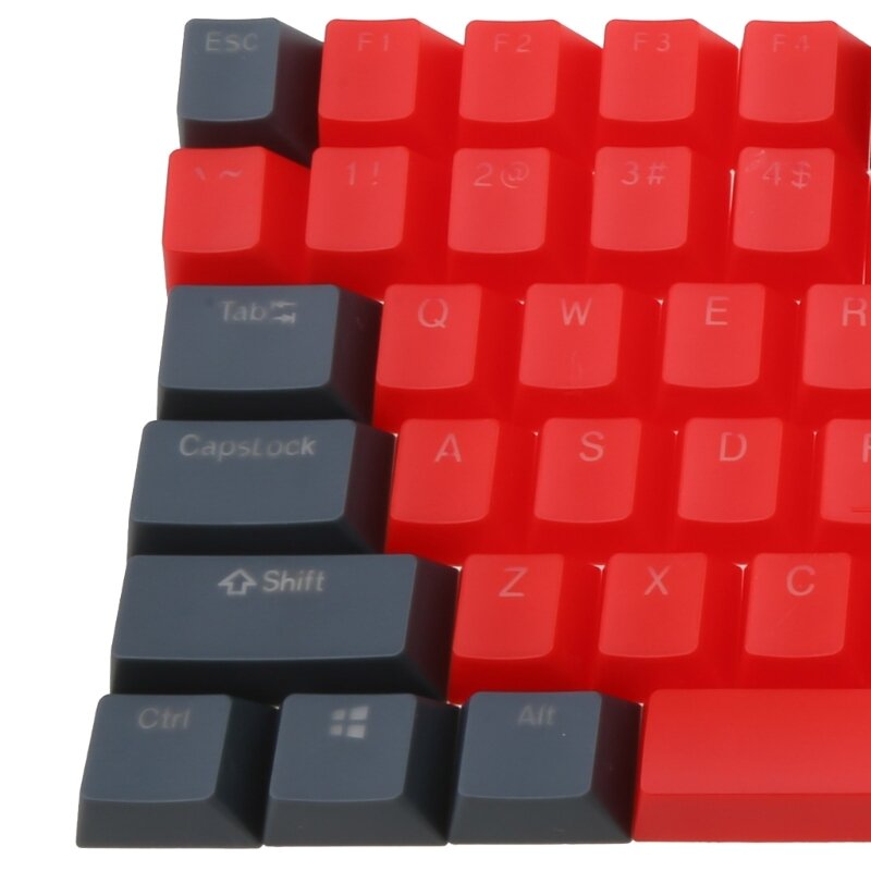 2 1 104 nasadek klawiszy Podświetlany profil ABS do nasadek klawiszy do mechanicznych klawiatur