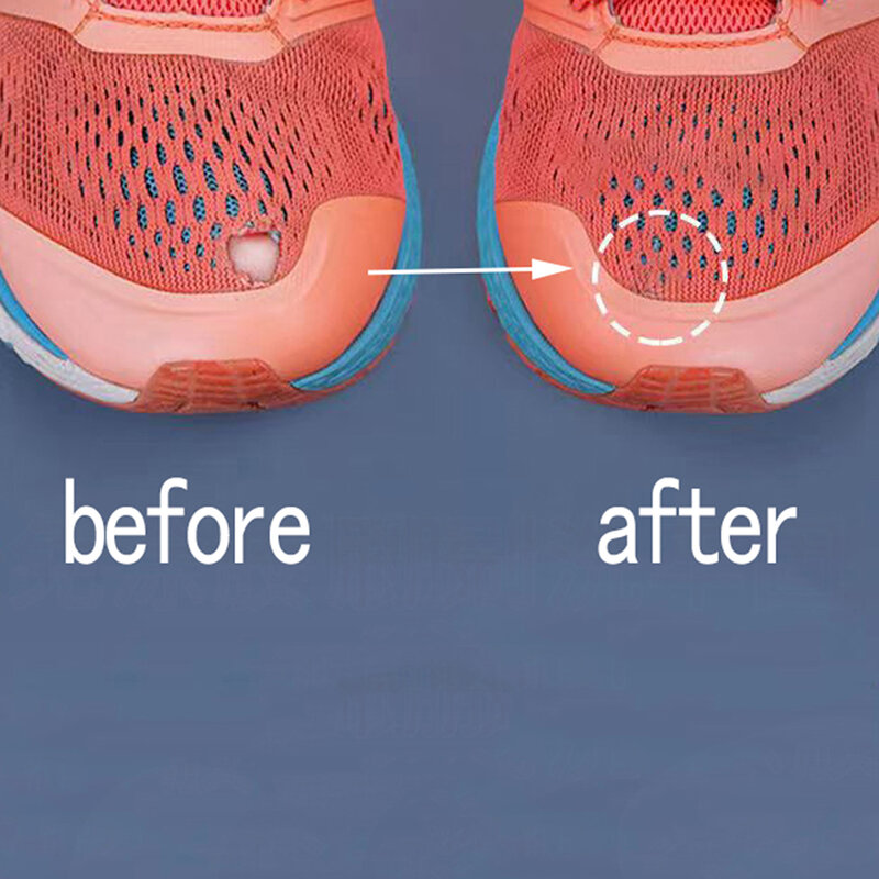 Toppe autoadesive per riparare la tomaia delle scarpe sportive, riparazione della toppa del foro della scarpa lavabile