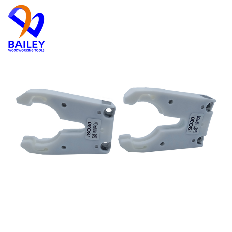 BAILEY pemegang alat tahan suhu rendah, 1 pasang ISO30 untuk mesin Router CNC, aksesori alat pertukangan