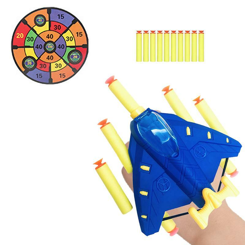Airplane Target Game Summer Indoor Outdoor Toys Games Target Practice Gift Toy For Boys And Kids Summer Game Launch Toy Birthday