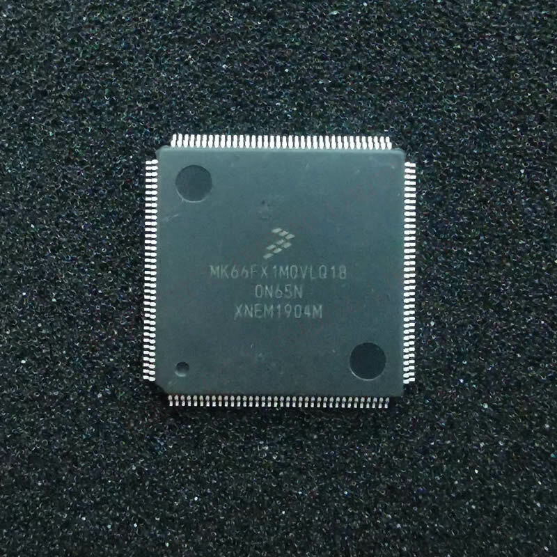 MK66FX1M0VLQ18 MCU 32บิต ARM Cortex M4 RISC 1MB แฟลช2.5V/3.3V ยานยนต์144-pin LQFP
