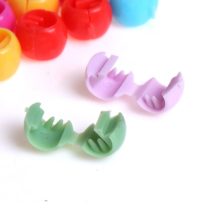 80 Pcs Mini Hair Claw Clips for Women Girls Cute Candy Colors Plastic Hairpins Braids Maker Hair Beads Headwear Accessories