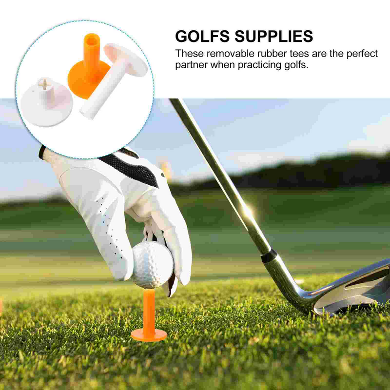 6pcs Driving Range Golfs Tee Portable Golfs Ball Holder Golfs Accessories