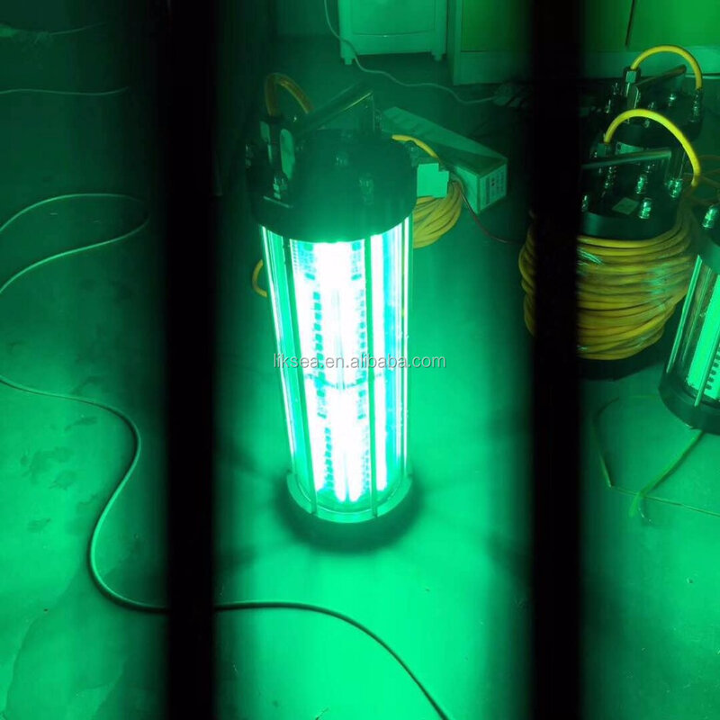 AC220V 2000W LED under water fishing light night fish che attira la lampada per la luce della barca marina del mare profondo