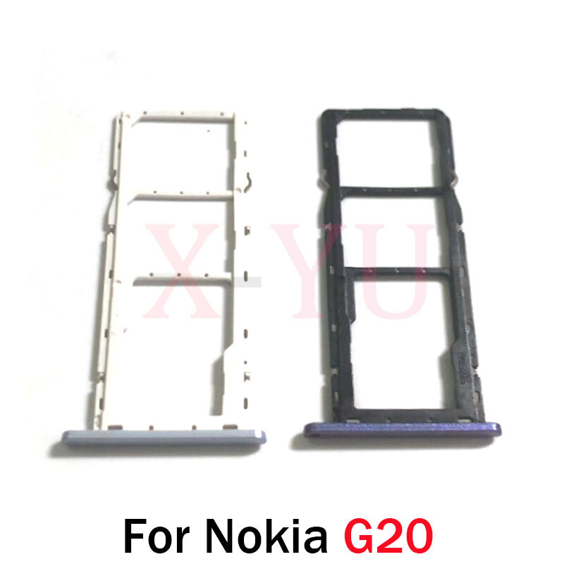 For Nokia G10 G20 SIM Card Tray Slot Holder Adapter Socket Repair Parts