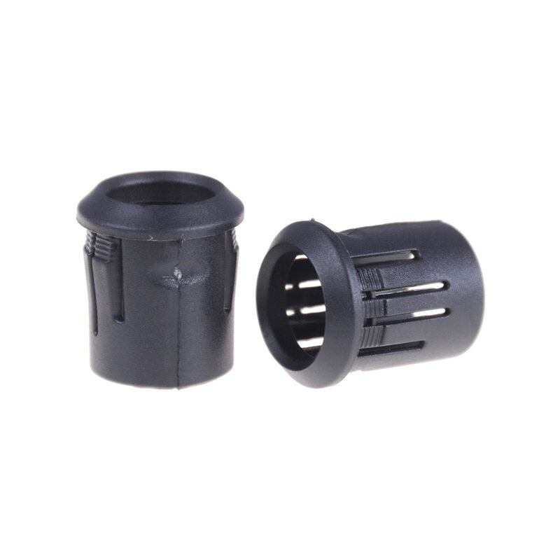 10pcs Black Plastic 3mm/5mm/8mm Lamp LED Diode Holder Black Clip Bezel Socket Mount