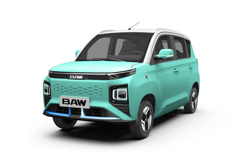 Vehículos eléctricos de cuatro ruedas Baw Jiabao, Mini coches eléctricos puros, nuevo vehículo de energía económico y asequible de China