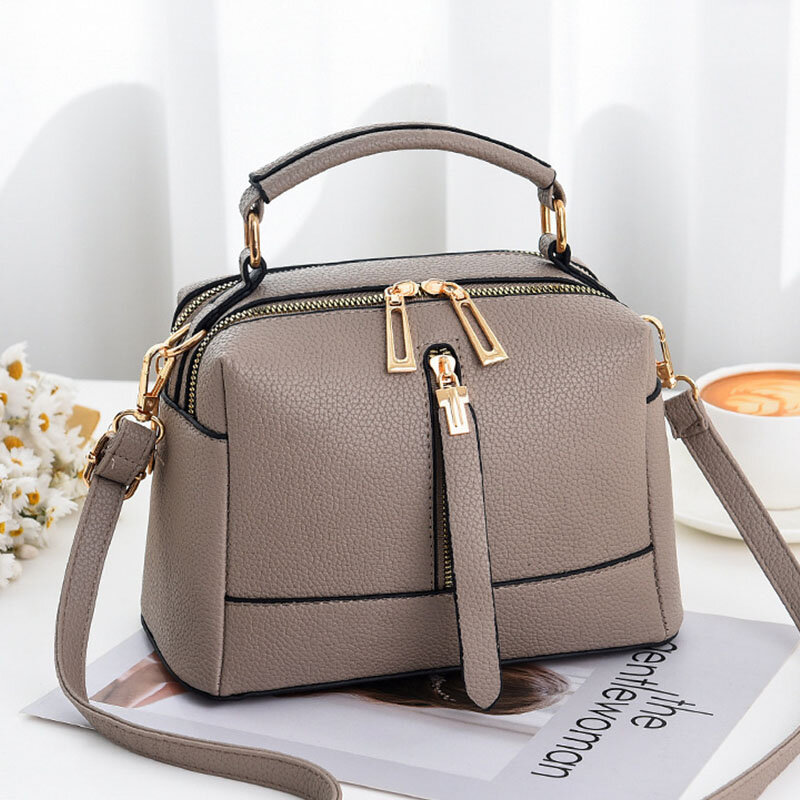 Новая женская сумка на плечо 2024, роскошная дизайнерская сумочка, женские сумки, кожаная сумка с монограммой и принтом на одно плечо