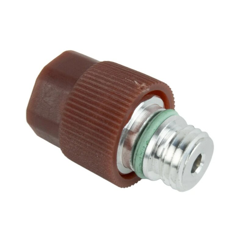 A/C Service Valve High Side R-134a Port Adapter With Replaceable Valve Cores Replacement Parts For Air-conditioning Units