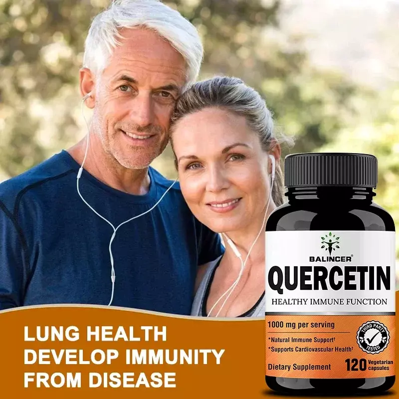 Quercetin-Kapseln-Antioxidans, unterstützt das Immunsystem und die kardio vaskuläre Gesundheit