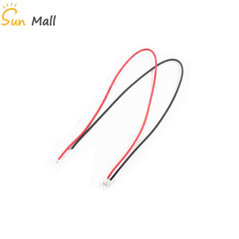 10PCS PH200mm-2P Terminal Wire Single Head PVC Electrical Connector Patch Cord Connector Harness
