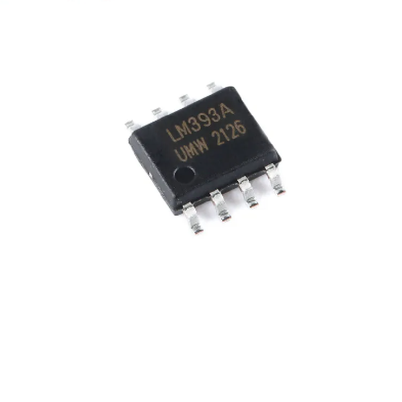 5/20 buah LM393 SOP8 LM393DR 393 SOP-8 konsumsi daya rendah tegangan Offset rendah Chip Comparator ganda IC