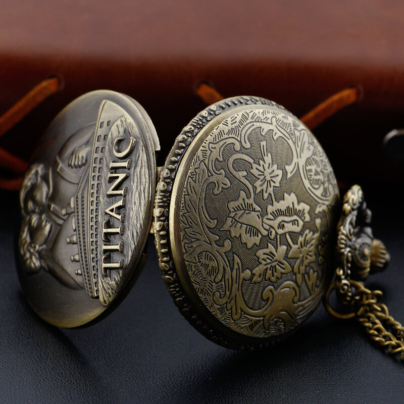 Титаник главный герой с цепью кварцевые карманные часы ретро мужские и женские Подвеска Ожерелье Аксессуар часы лучший сувенир