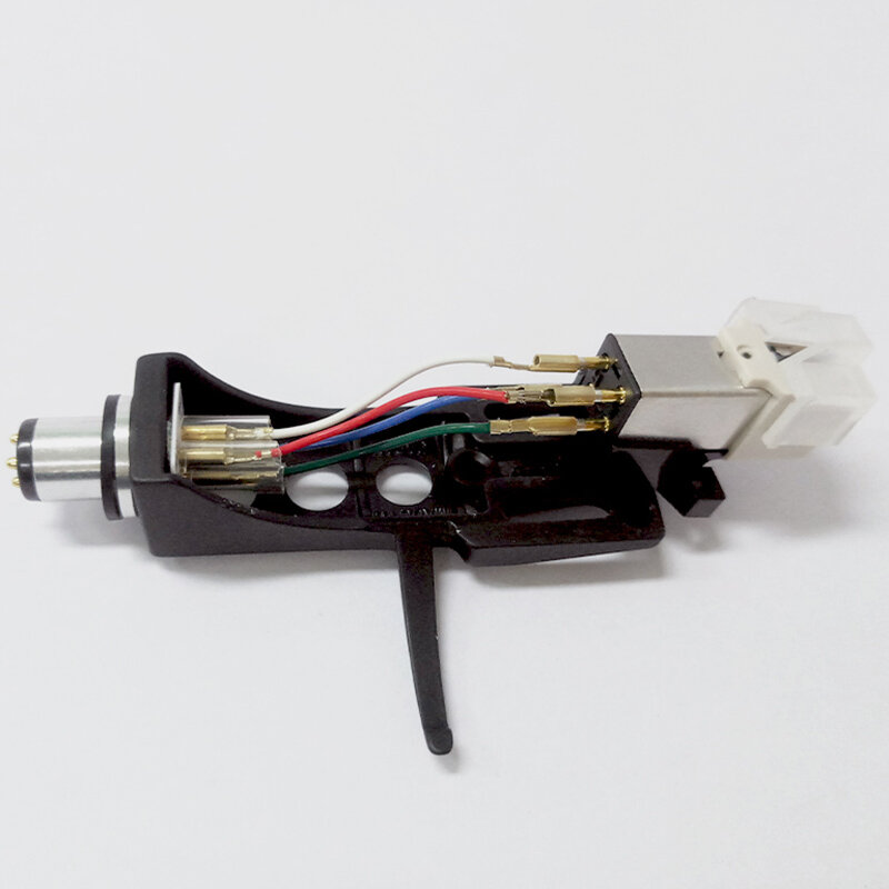 Cartridge Stylus Met Draaitafel Headshell 4 Pin Contacten Voor Fonograaf Draaitafel Grammofoon Lp Vinyl Naald