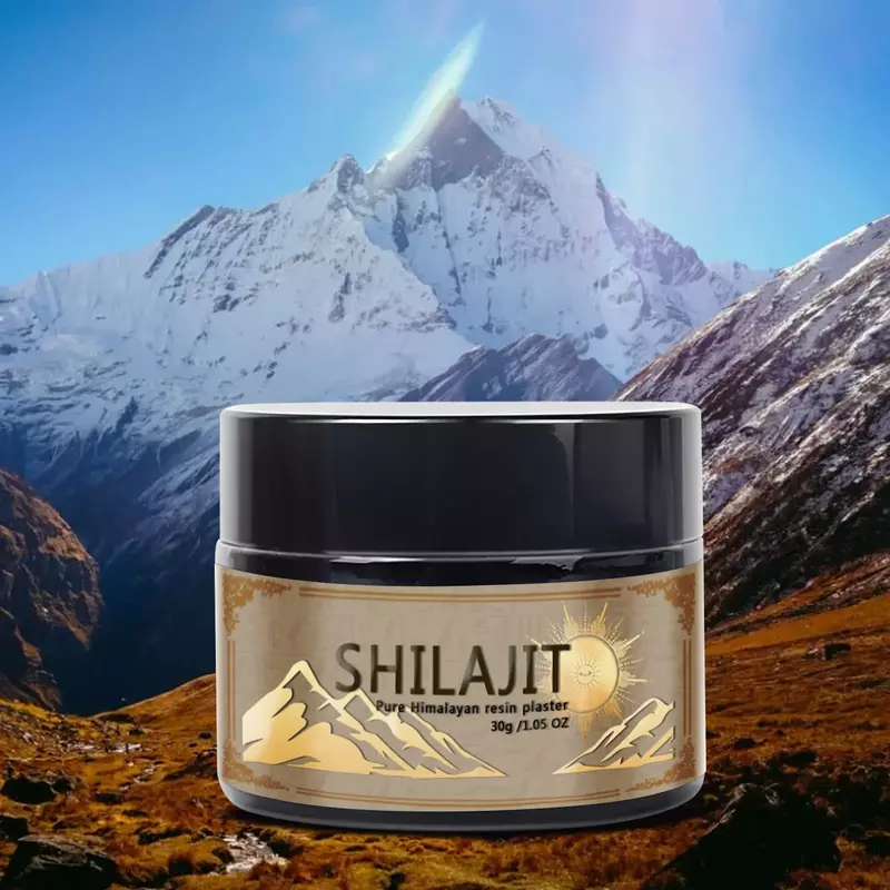 Shilajit au lait pur de l'Himalaya, ingrédients de cuisson comestibles, outils de crème glacée, vente en gros, 30g
