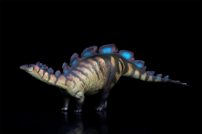 PNSO 82 Wuerhosaurus Xilin Model Stegosauridae dinosaurus pemandangan hewan akademis Dekorasi hadiah koleksi patung Ilmiah