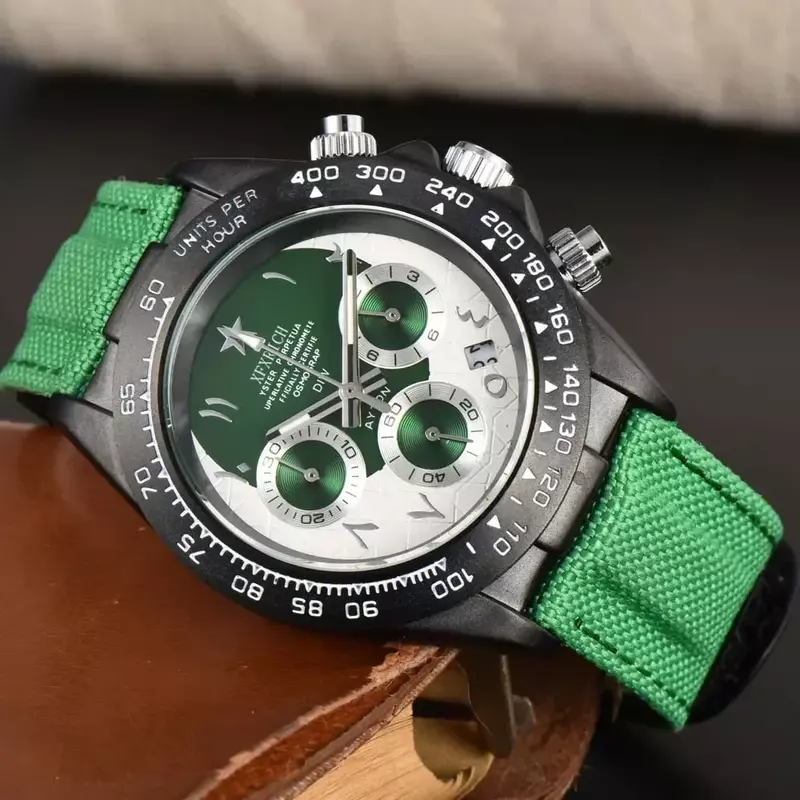 Top Hot DW Style Original Marke Uhren für Herren Multifunktions Chronograph Quarzuhr Luxus automatische Datum aaa männliche Uhren