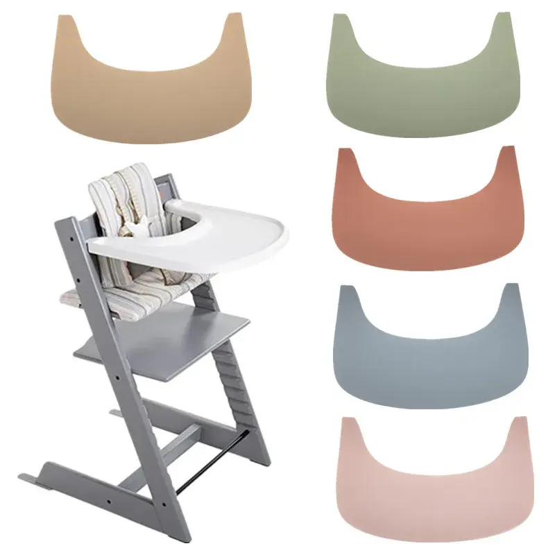 Alfombrilla de silicona segura para silla alta de bebé, sin BPA Mantel Individual de comedor, impermeable, fácil de limpiar, cubierta de bandeja para silla alta, tapete de mesa