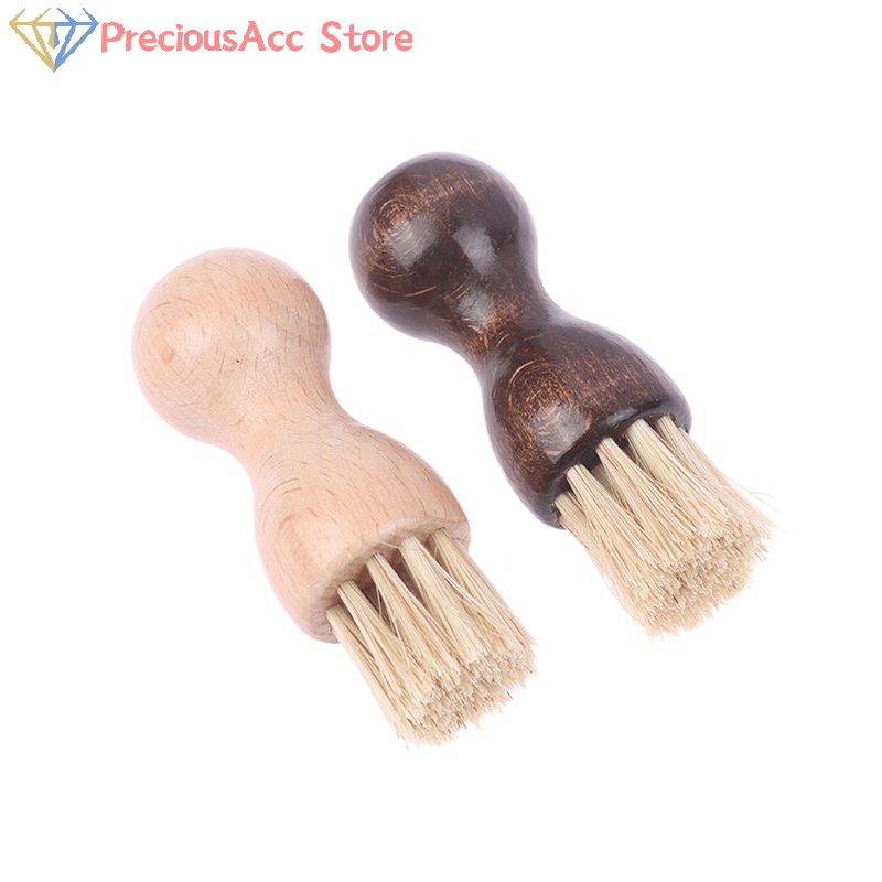 Multifunctional Brush Black Boots Bristle For Cleaning Bristles Sneaker Purse Cleaner Suede Shoes Pig Hair Shoe Polish Brush