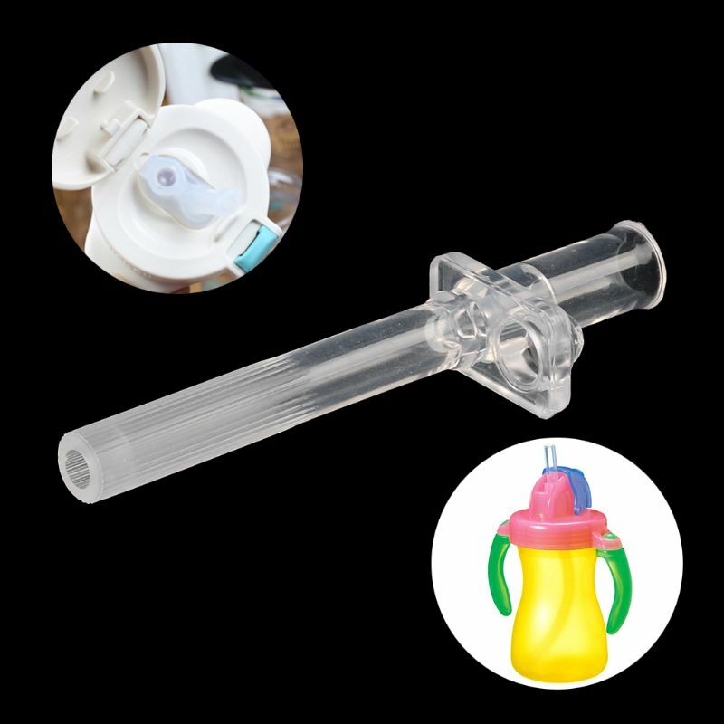 Baby Universeel Stro Rietje Morsbestendig Vrij BPA Straw Cup Converter