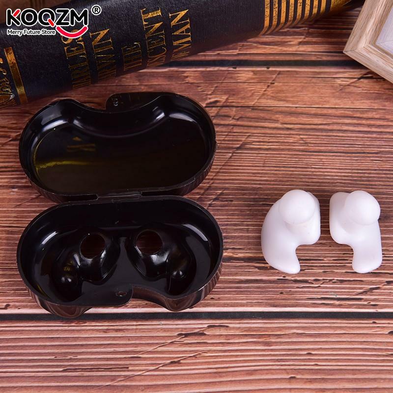 Silicone Sleeping Ear Plugs Sound Insulation Ear Protection Earplugs Anti-Noise Plugs For Travel Silicone Soft Noise Reduction