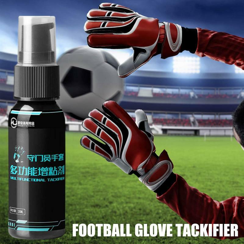 Luvas De Goleiro Cola Pegajosa Futebol Futebol Goleiro Formula Bottle Tackifier Sticky Anti-derrapante Mucilagem Luvas De Látex Spray