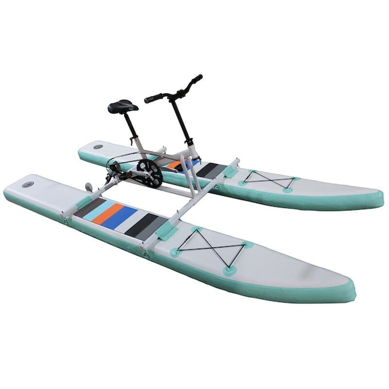 Funworldsport Rower wodny hurtowy 1-osobowy rower rekreacyjny z pontonu i wodą morską dla dzieci