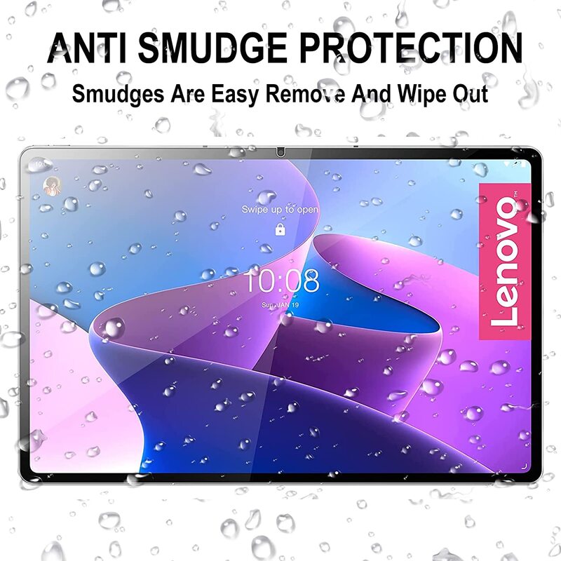 Protector de pantalla de vidrio templado para tableta, película de cobertura completa para Lenovo Tab M10 Plus de 3ª generación, 10,6 pulgadas, 2022 TB-128FU, TB-125FU, 2 uds.