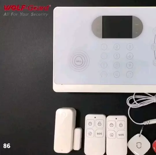 A-l-a-r-m Kit DIY Anti Maling, sistem keamanan pencuri GSM nirkabel kartu Sim 3G rumah