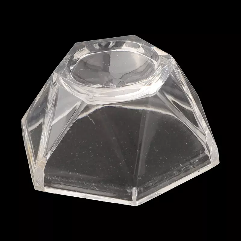 Acrílico Crystal Ball Display Base, Suporte Transparente para Ornamento de Mesa, Acessório de Decoração, 4.6mm, 6mm, 7.5mm, 1Pc