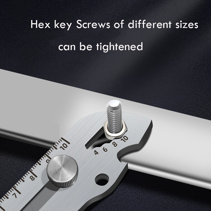 5 in1 pisau utilitas dekoratif alat pemotong kotak baja tahan karat 18mm saku logam dapat ditarik alat tulis Couteau untuk kotak kertas karpet