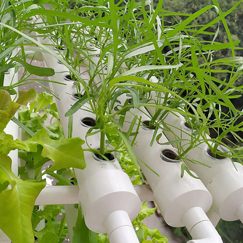 Hidroponia cozinha jardim de três camadas 12-tubo hidropônico crescer sistema automático varanda plantio vegetais estufa plantador