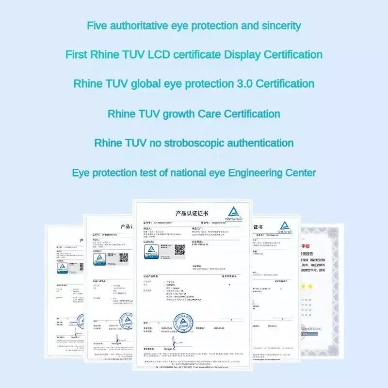 Lenovo-Natural Light Eye Protection Pad Plus, Papel Anti-Brilho, Grande Visual Confortável, Rom Global, Tela de 12,7"