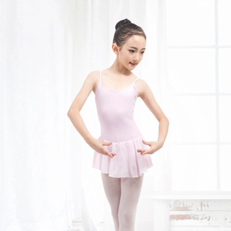 Милый топ для девушек гимнастический купальник детское платье-пачка балетные танцевальные костюмы платья для девочек балетное платье для детей