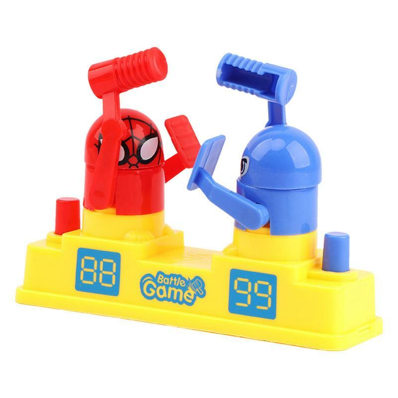 Robot pertarungan permainan atas meja gulat robot pertempuran interaktif bot pertempuran interaktif bot tempur mainan tinju untuk anak laki-laki
