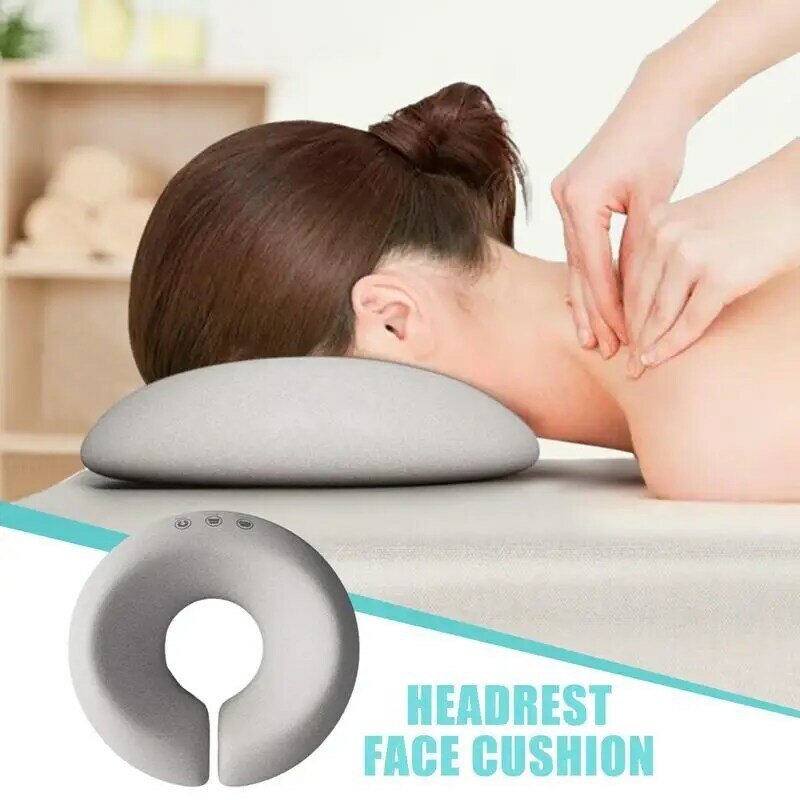 Face Down Pillow Spa Master Massage Table Universal Headrest Face Cushion Soft Spa Massage Table Chair Foam Face Pillow