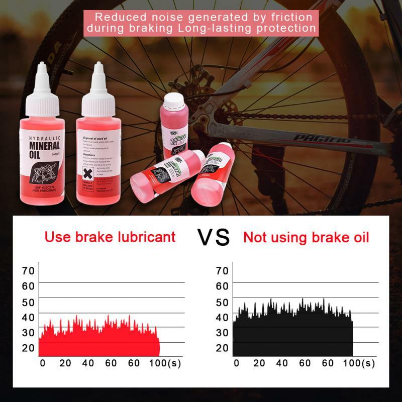 1~10PCS Bicycle Brake Mineral Oil System 60ml Fluid Aceite Cycling Mountain Bikes For Mountain Road Bike Accessories