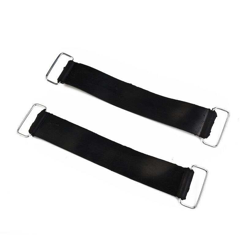 1/2pcs Motorcycle Rubber Battery Strap Holder Belt For Honda For Suzuki 18-23cm All Tricycles Scooters Rubber Belts Accessories