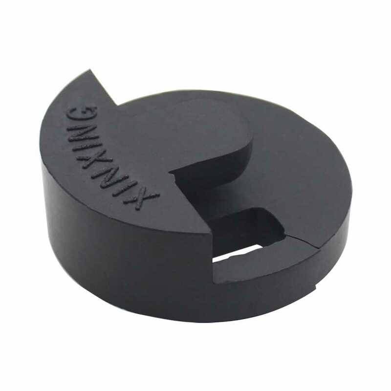 Black Acoustic Round Rubber Violin Mute Fiddle Silencer Violin Sourdine Tools Instruments Accessories