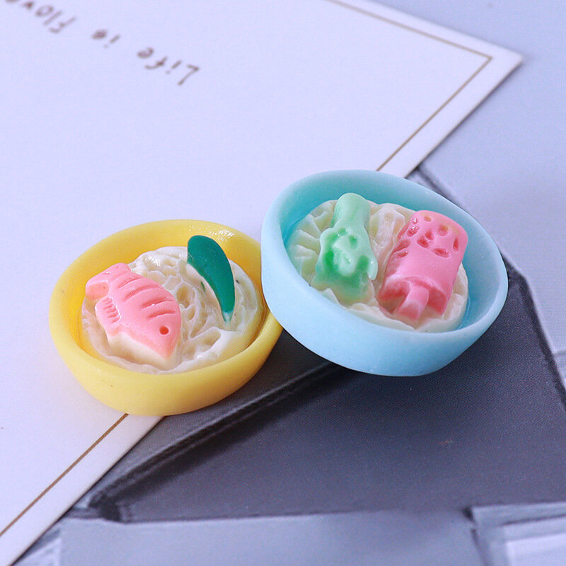 Micro Resin Food Cute Simulation Mini Snack Play Handmade Cream Glue DIY Jewelry Accessories Materials