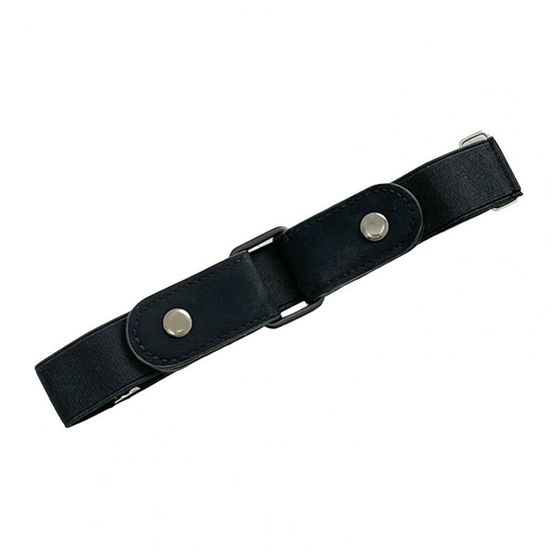 Cinturón de cintura ajustable para perezosos, accesorio decorativo de moda, artesanía fina, sin hebilla, elástico, para Vaqueros
