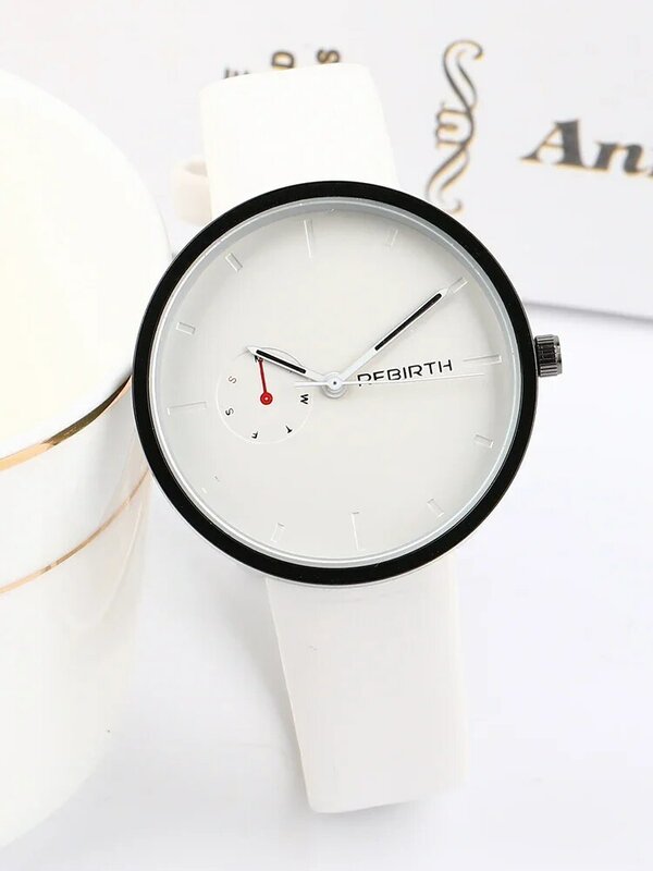 Часы женские в студенческом стиле, водонепроницаемые, в Корейском стиле, простые модные спортивные женские часы