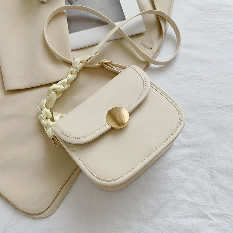 Женская Ретро сумка в западном стиле сумки на плечо Корейская версия сумки для покупок маленькая квадратная сумка модная и простая через плечо
