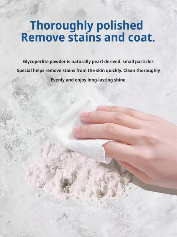 ผงทำความสะอาดหินสำหรับทำความสะอาดกระเบื้องที่ทำความสะอาดอย่างล้ำลึกใช้ในครัวเรือน