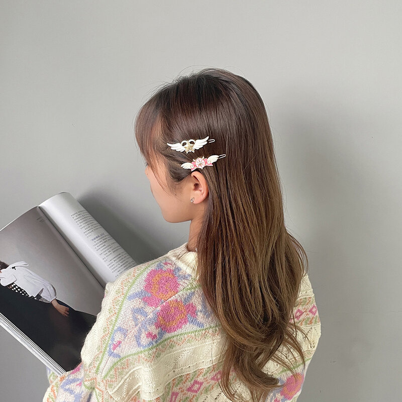 Épingle à cheveux en alliage Sakura, 8 pièces, 12 pièces, accessoire de cosplay