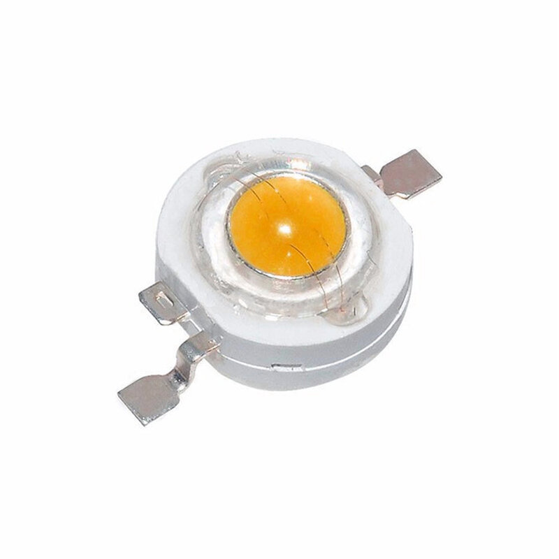 고출력 LED COB 램프 칩, DIY LED 투광 조명 스포트라이트 다운라이트용 LED 전구 다이오드, 1W, 3W, 3.2-3.6V 입력, 100-280LM, 10-1000 개